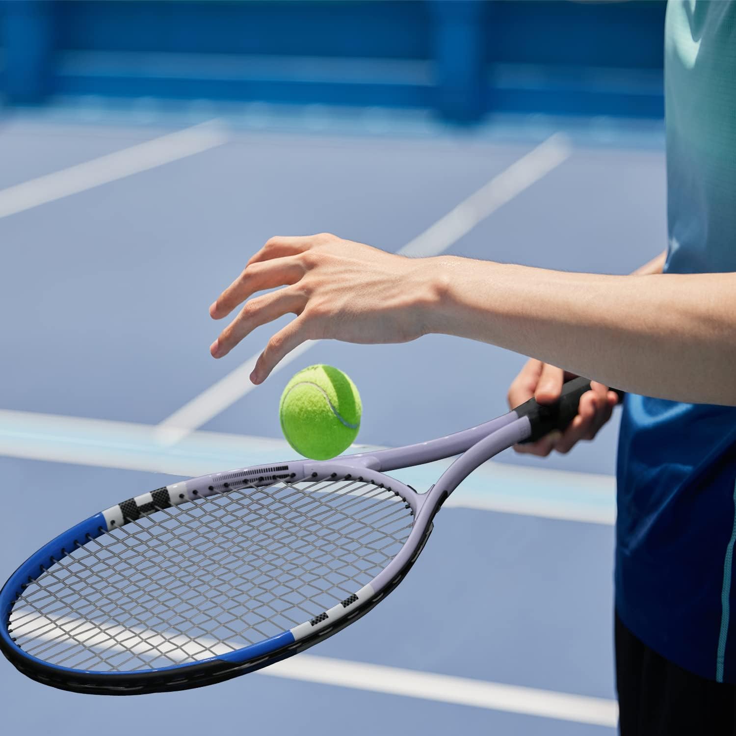 Lightweight Prestrung Tennis Racket - Image 2