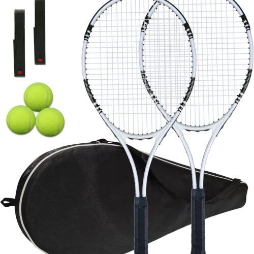 Adult Recreational Tennis Racket Set for Two