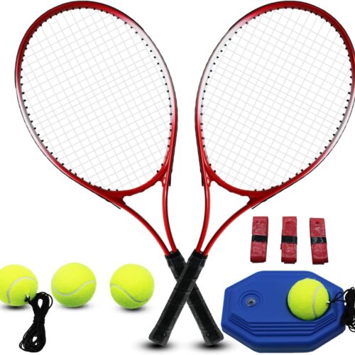 Adult Recreational Tennis Racket Set for Two